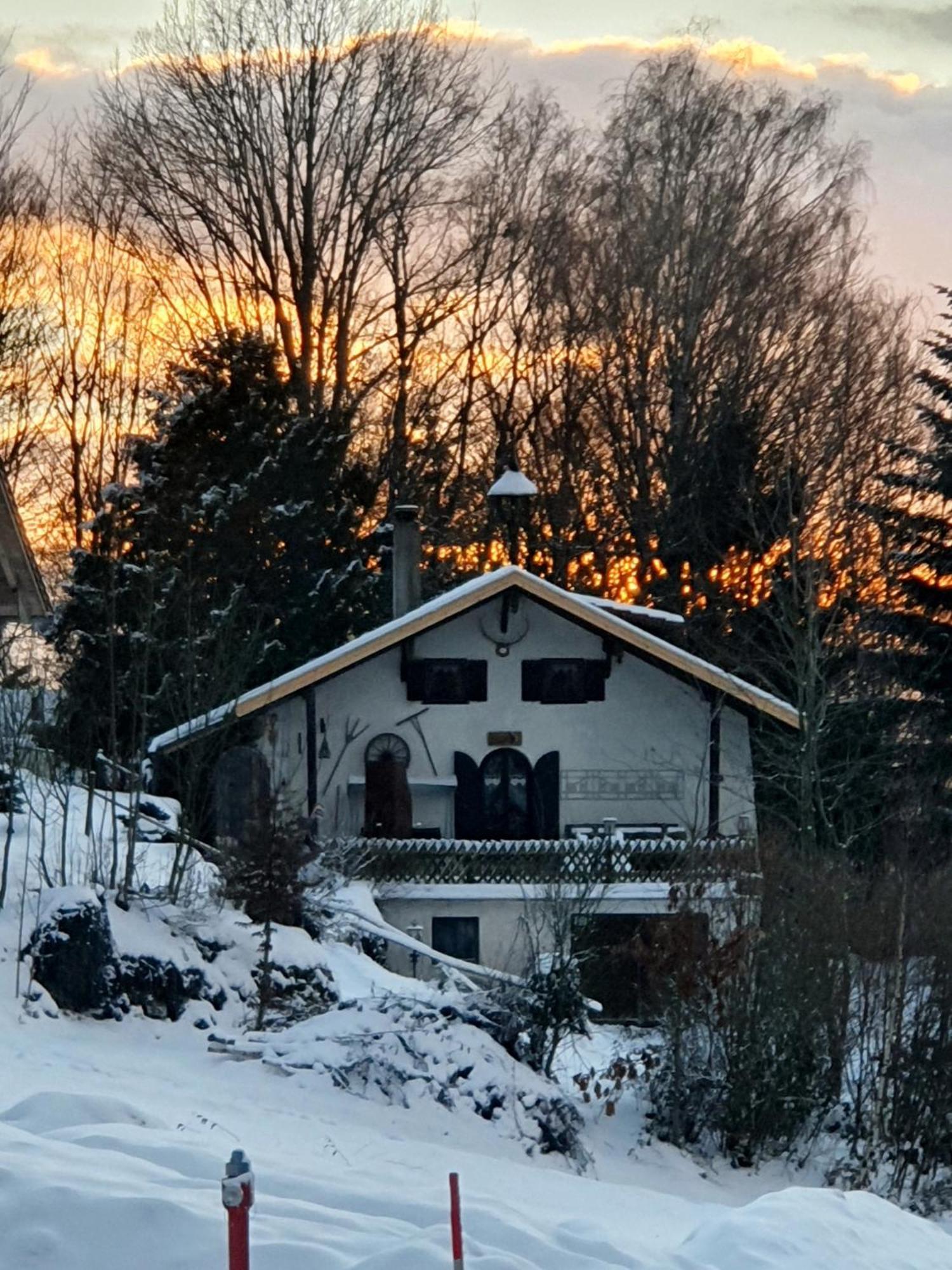 Вилла Unser Woidhaisl - Idyllisches Ferienhaus Im Bayerischen Wald Нойкирхен Экстерьер фото