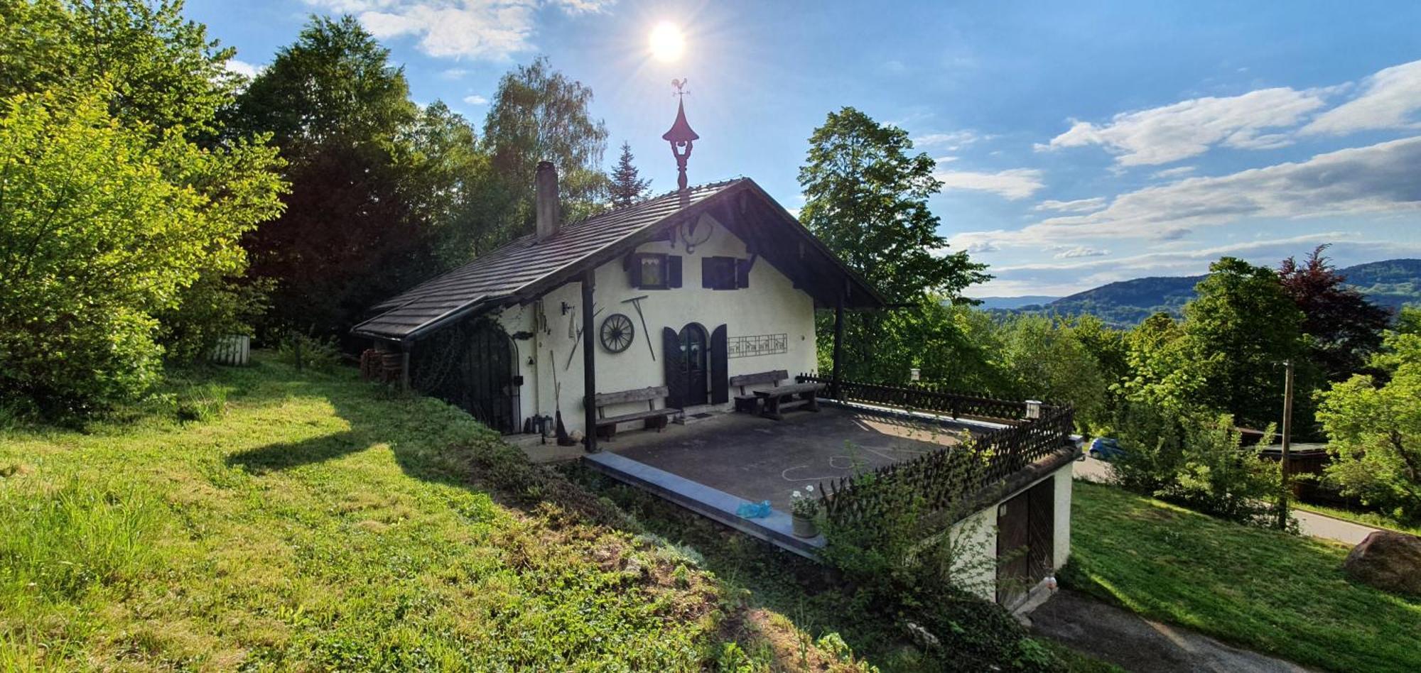 Вилла Unser Woidhaisl - Idyllisches Ferienhaus Im Bayerischen Wald Нойкирхен Экстерьер фото